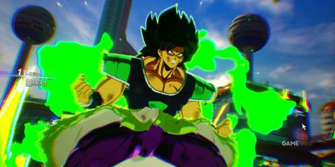 Broly in Dragon Ball Sparking! Zero