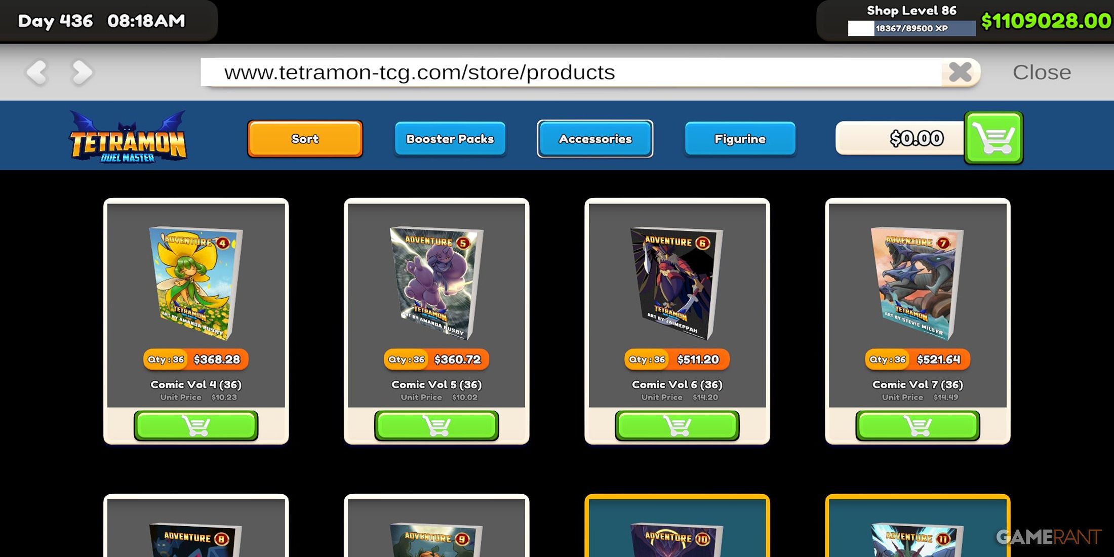 Как хранить комиксы в симуляторе TCG Card Shop Simulator (и стоит ли их продавать?)