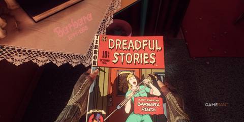 Comic starring Barbara Finch from What Remains of Edith Finch, a spooky non horror game for Halloween