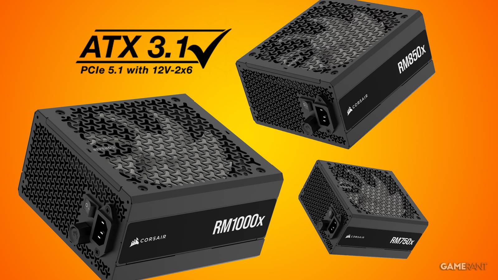 Corsair RMx Series PSUs Get An Upgrade Boasting ATX 3.1 Compliance