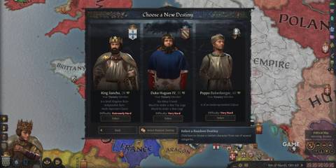 Crusader Kings 3 Death Screen Choose A New Destiny