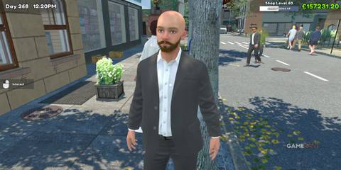 Dennis Brandon In TCG Card Shop Simulator