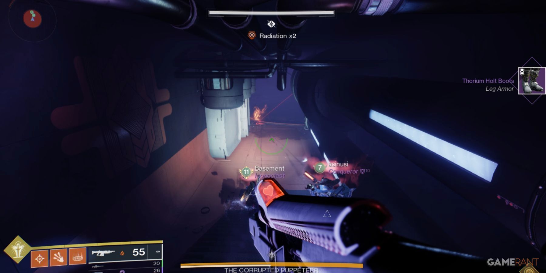 Destiny 2 Vespers Host Basement Hallway