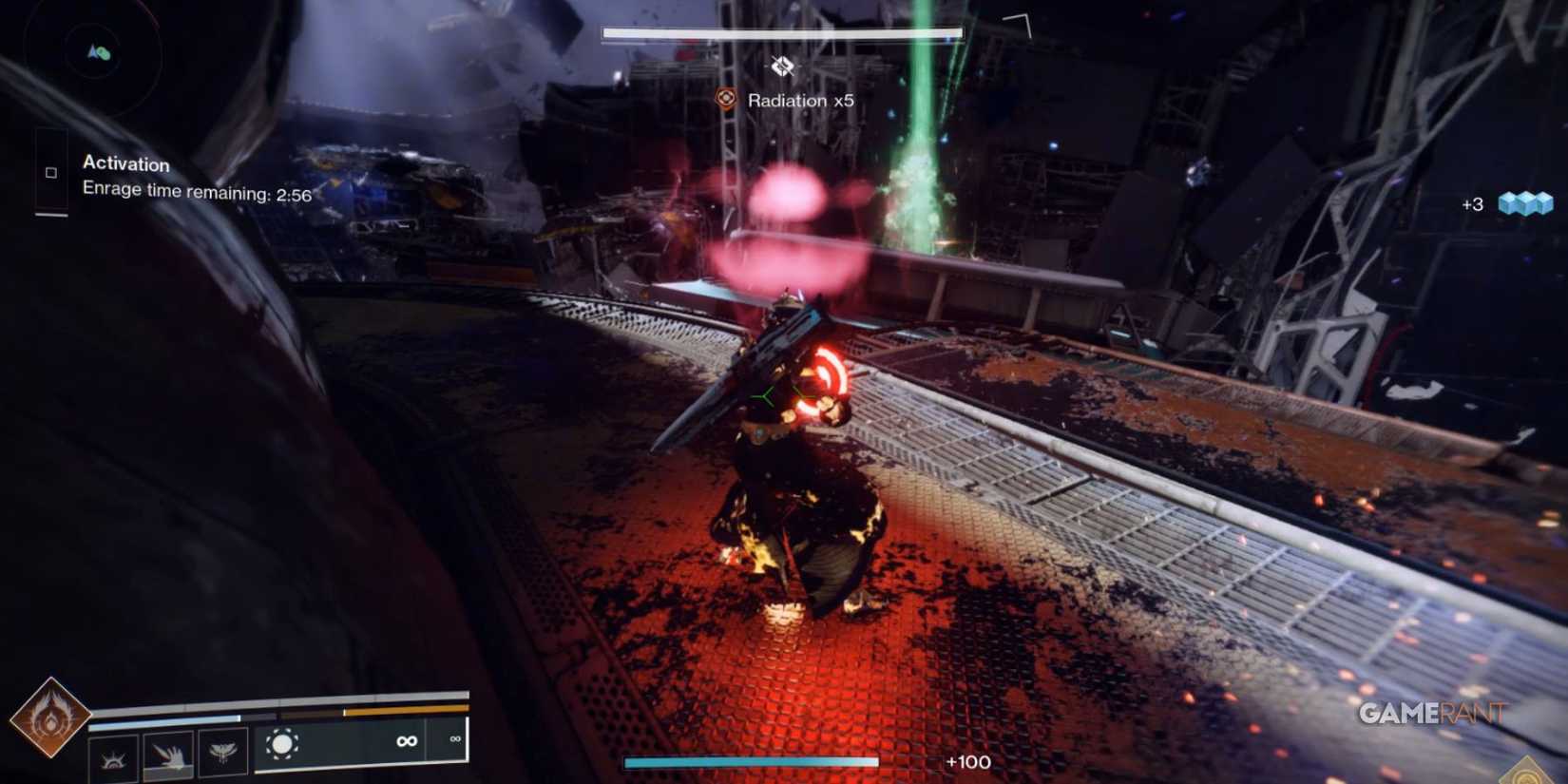 Destiny 2 Vespers Host Carrying Nuclear Core In Activation