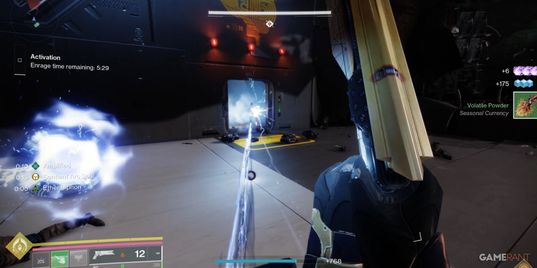 Destiny 2 Vespers Host Entering Room In Activation