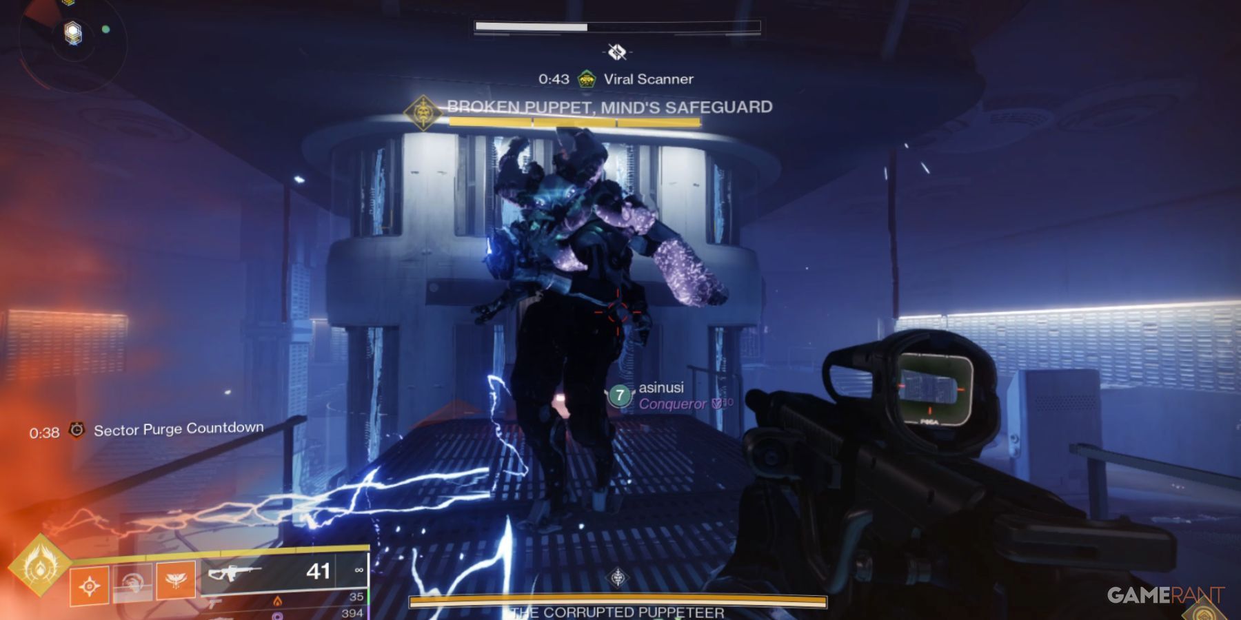 Destiny 2 Vespers Host Scanner Checking Puppets