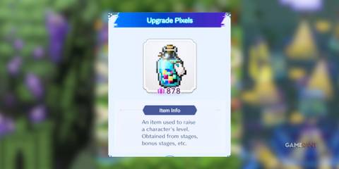 the upgrade pixels in disney pixel rpg.