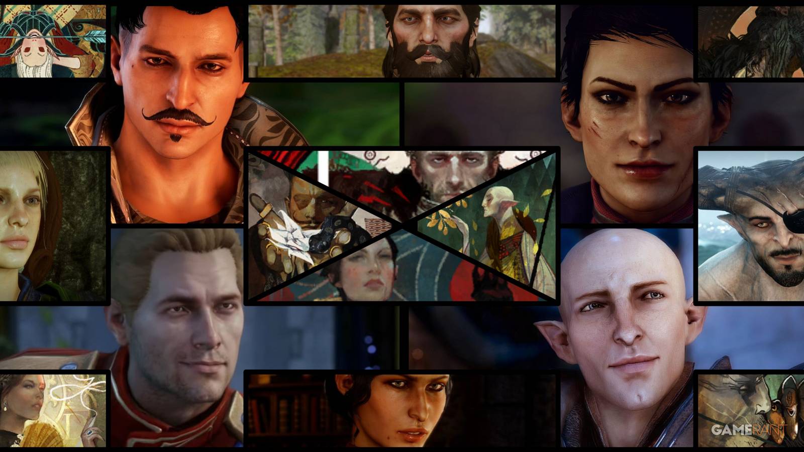 Dragon Age Inquisition romance options Dorian, Cassandra, Cullen, Solas, Sera, Blackwall, The Iron Bull, and Josephine and their tarot cards