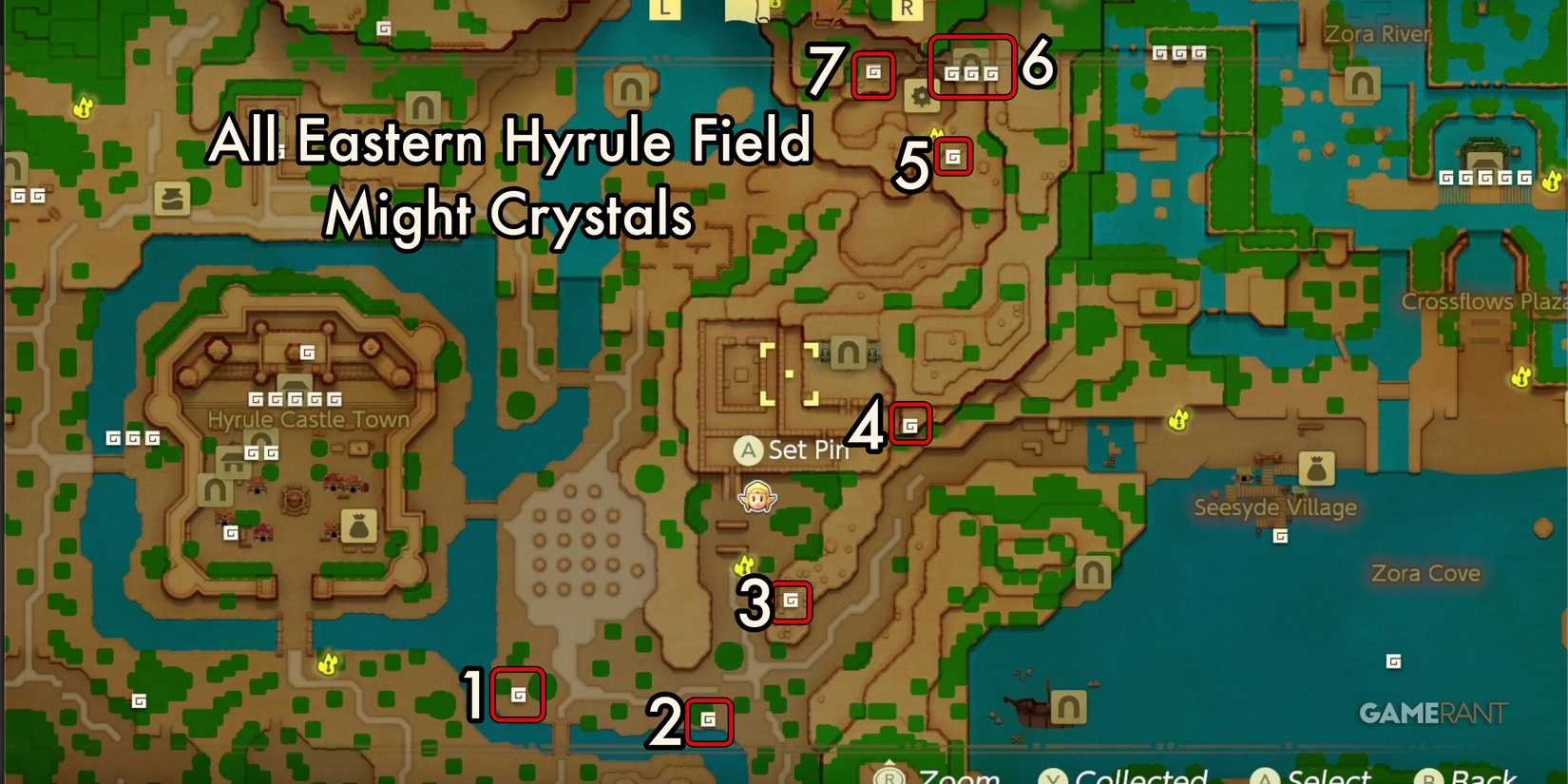 Where to Find Every Might Crystal Location in Echoes of Wisdom