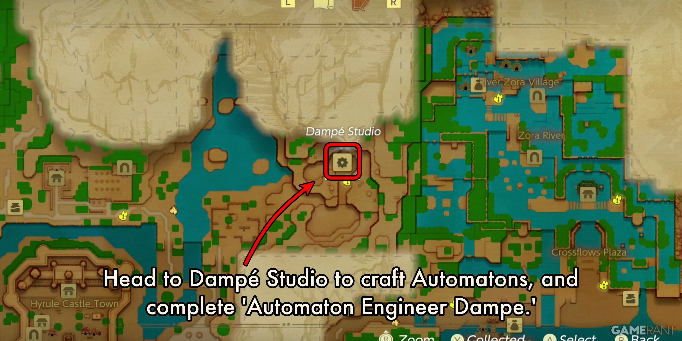 Прохождение Automaton Engineer Dampe Echoes of Wisdom