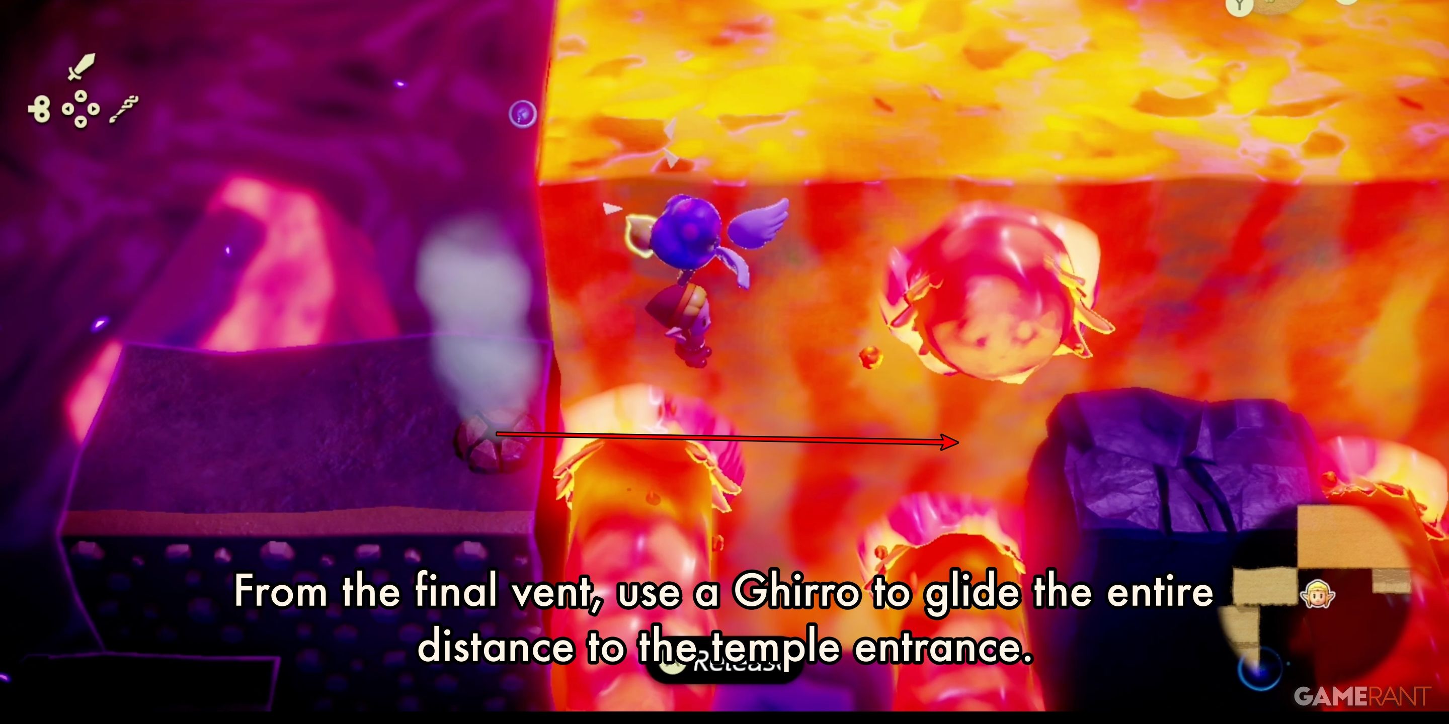 How to Complete Eldin Temple in Zelda: Echoes of Wisdom.