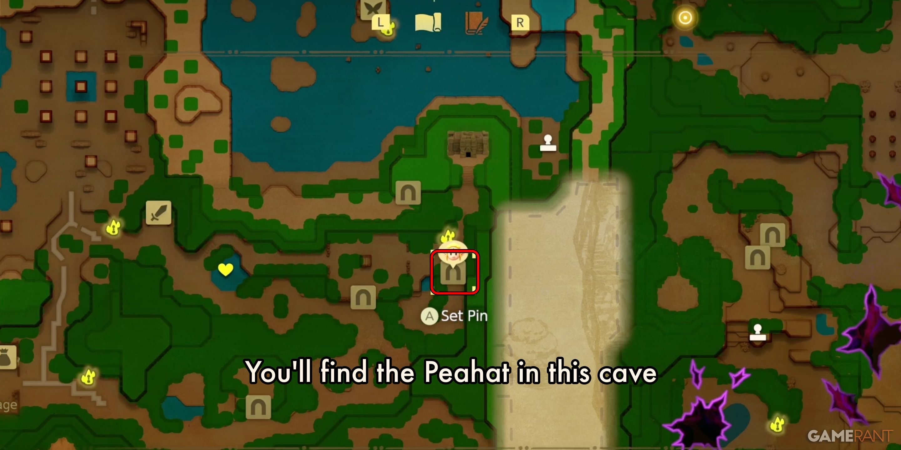 Where to Find the Peahat Echo in Zelda: Echos of Wisdom