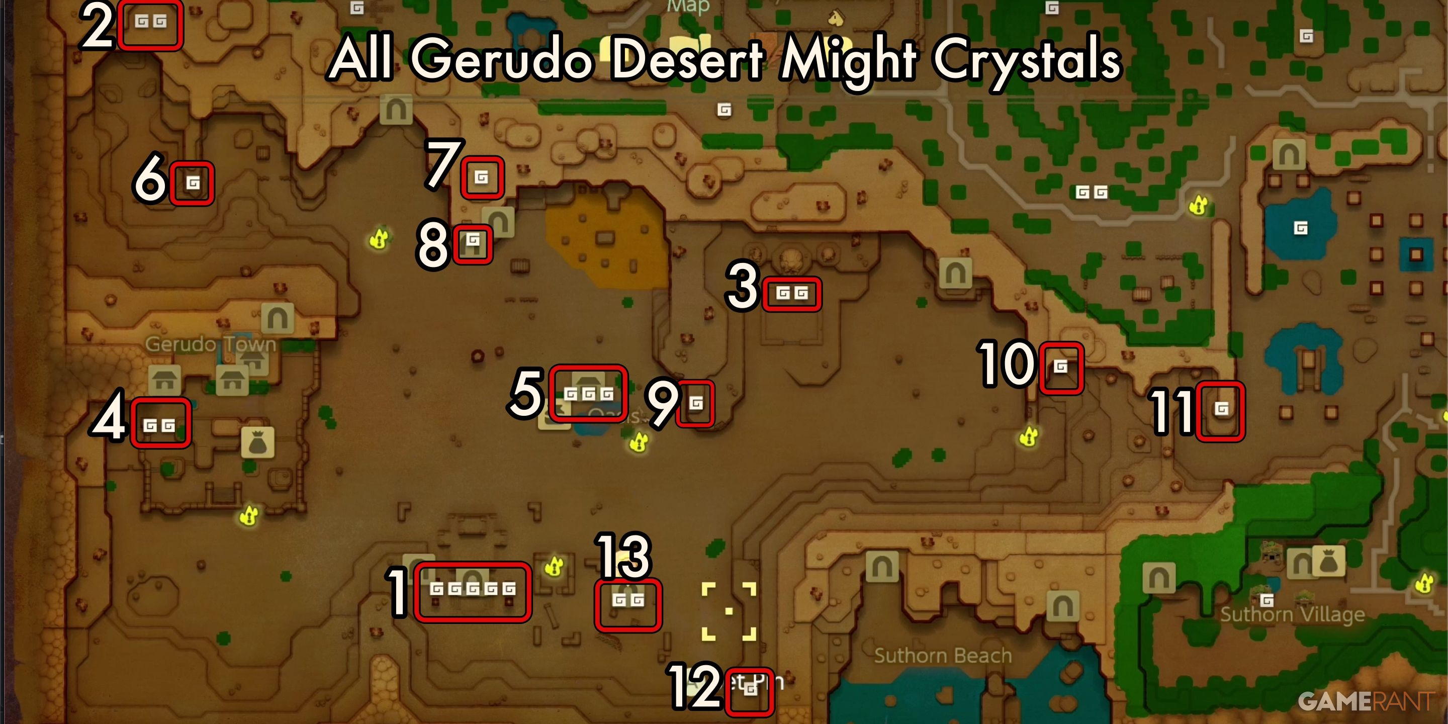 Where to Find Every Might Crystal Location in Echoes of Wisdom