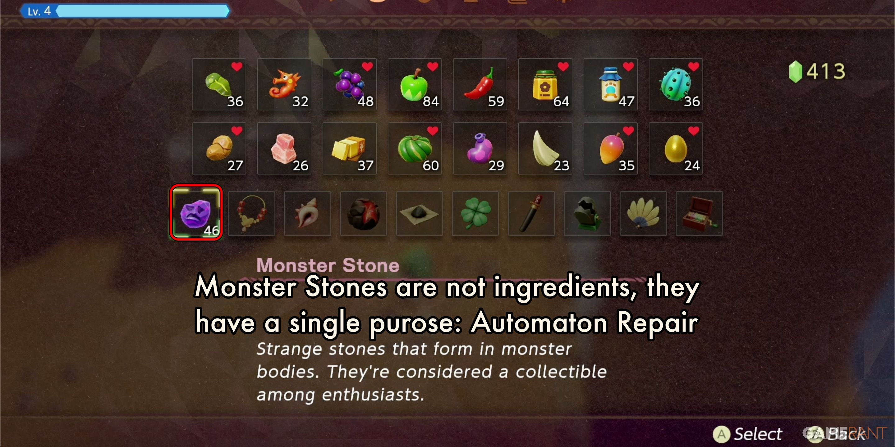 Can I Sell Monster Stones in Echoes of Wisdom?