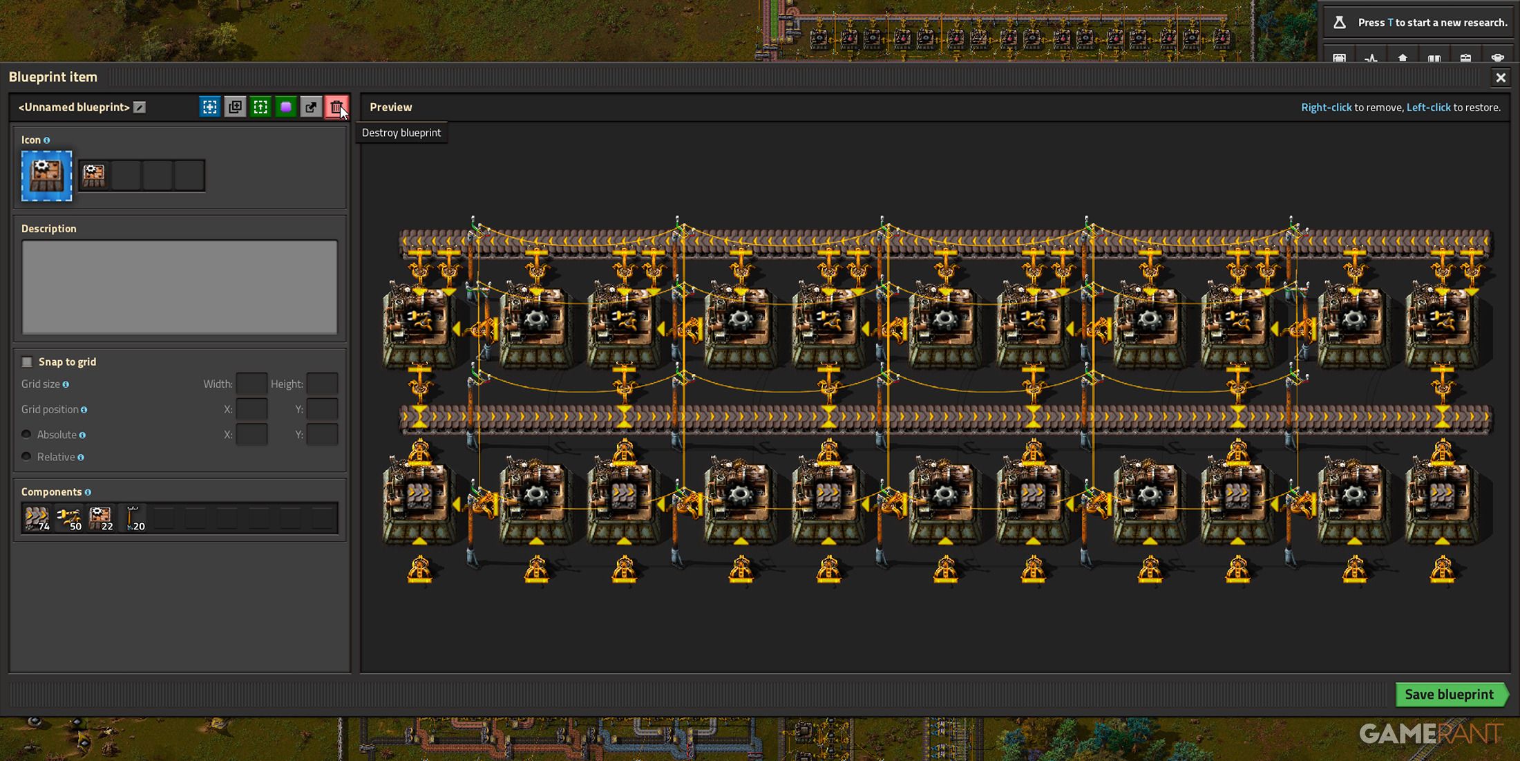 Factorio: How To Delete Items