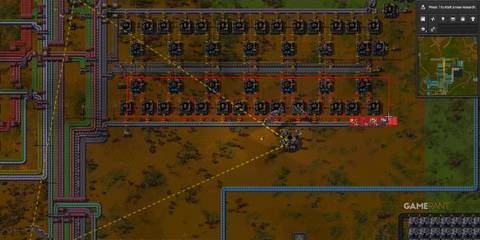 Using the Deconstruction Planner in Factorio To Cancel Deconstruction