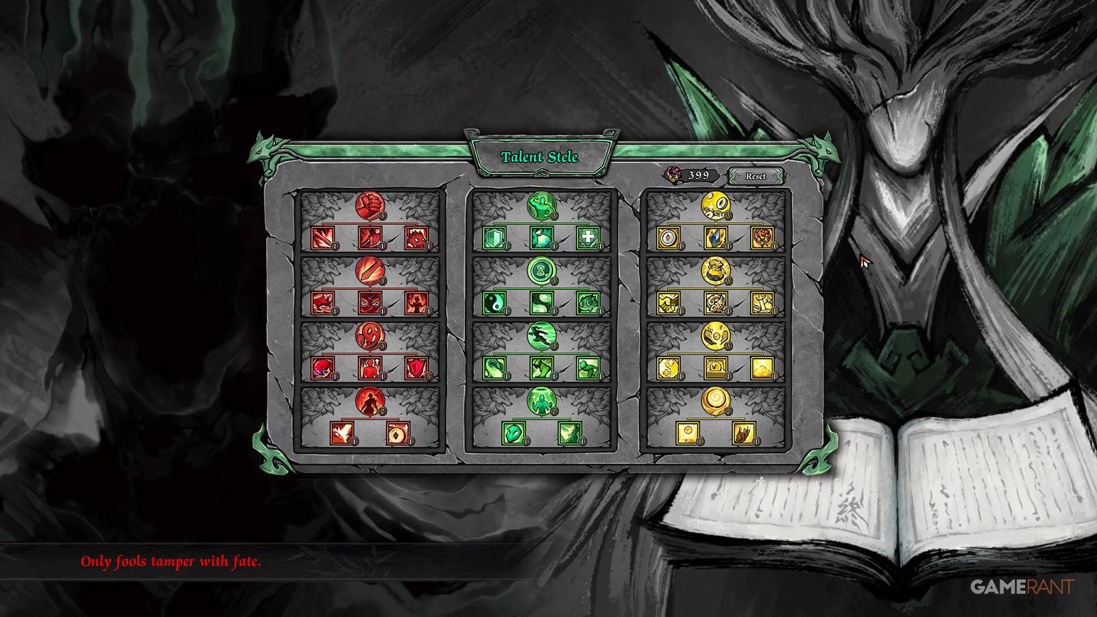 Featured image, best talents to unlock first in realm of ink