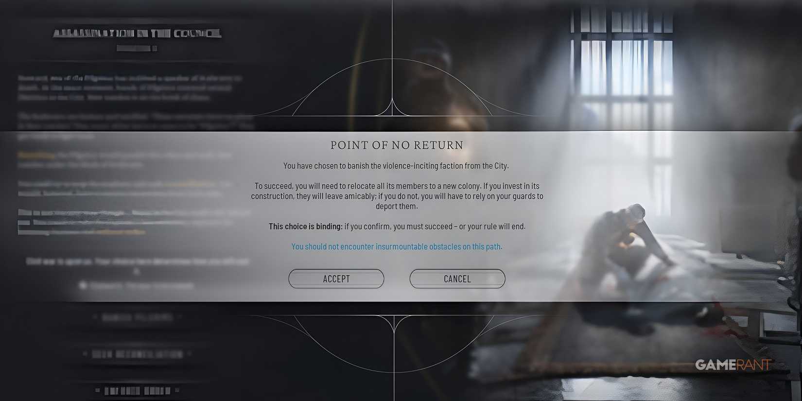 Frostpunk 2 - Banish Radicals