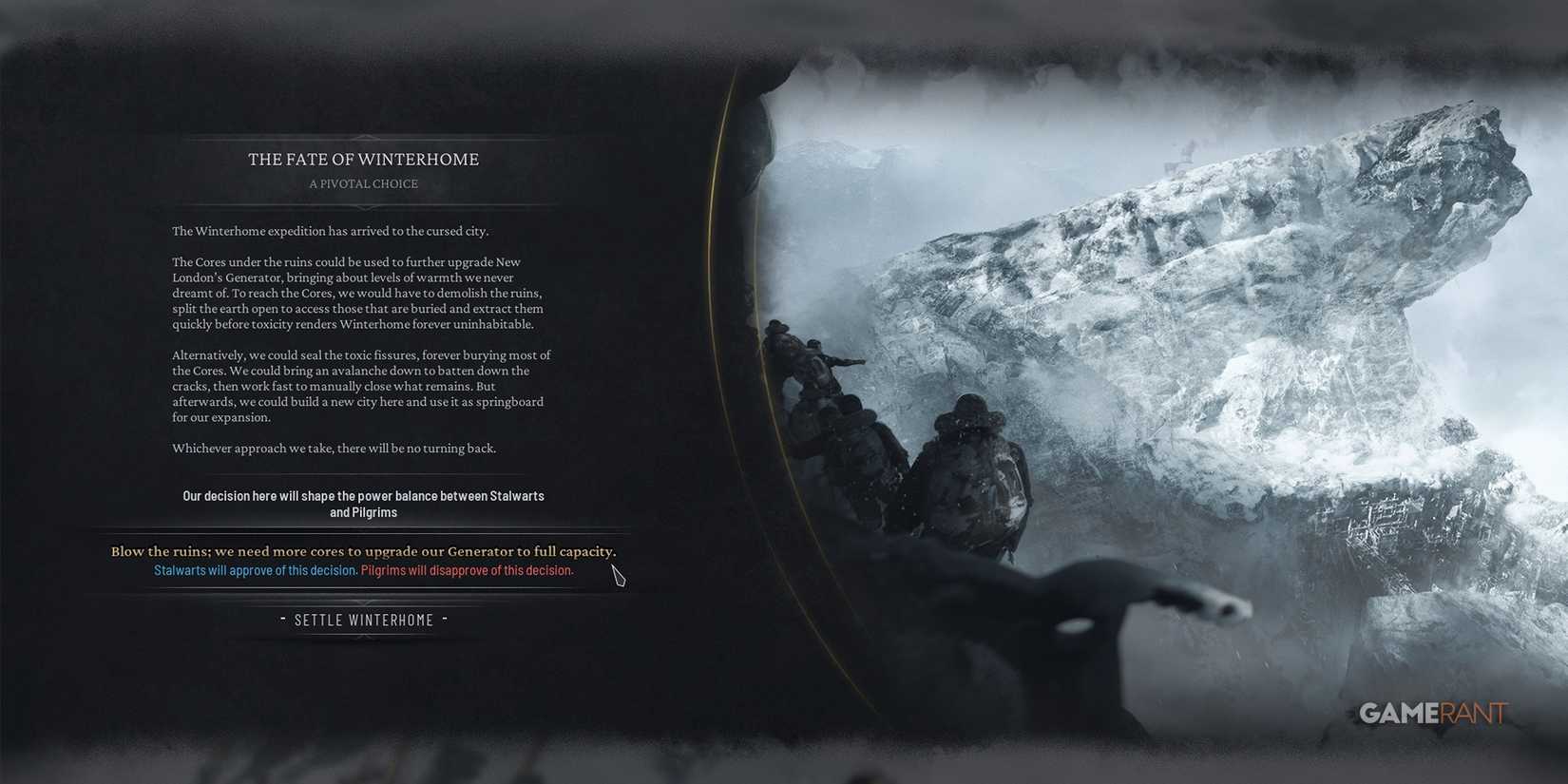 Frostpunk 2 - Chapter 3 - Salvage Winterhome (1)