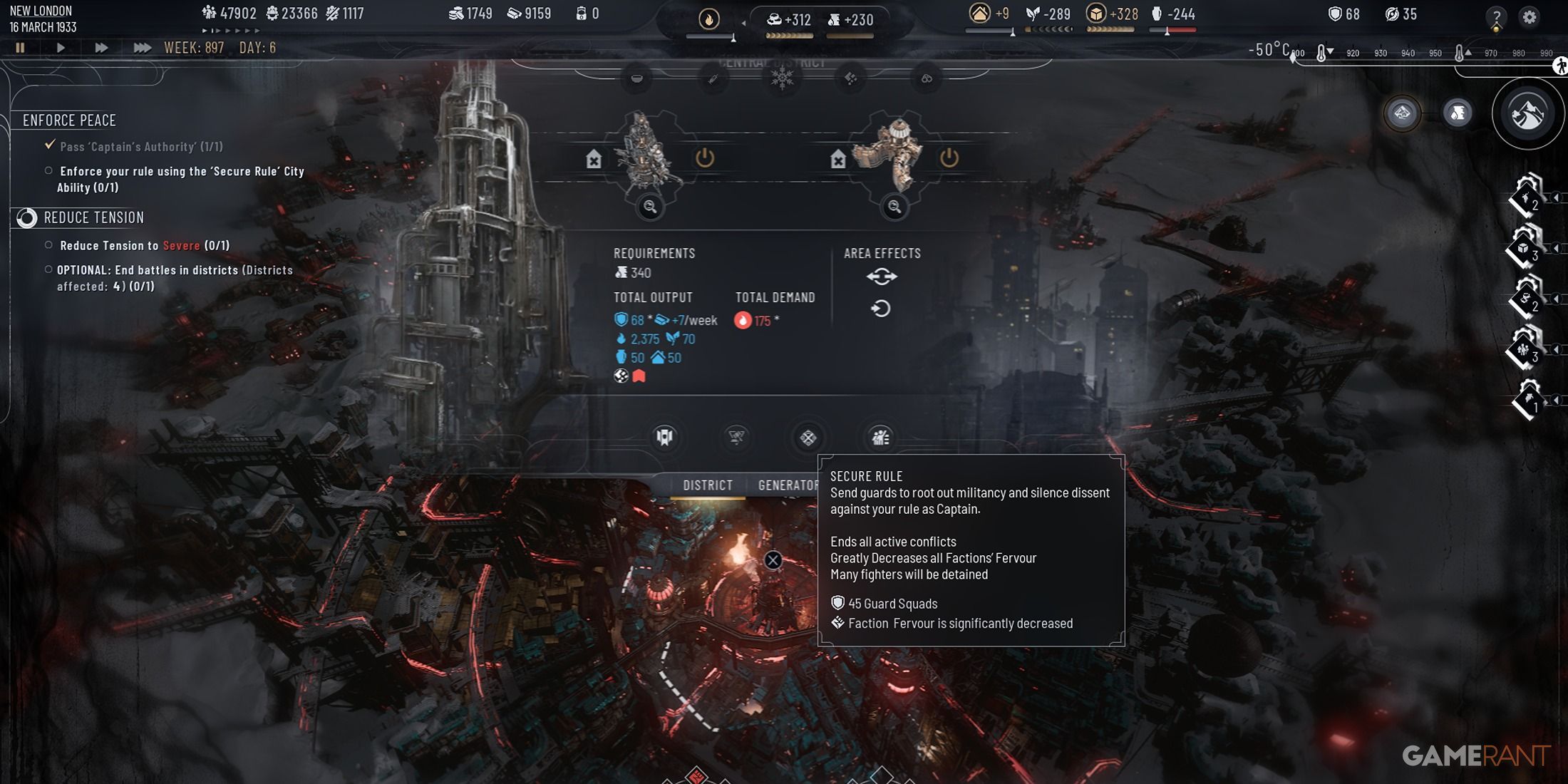 Frostpunk 2: How To Enforce Captain's Rule?