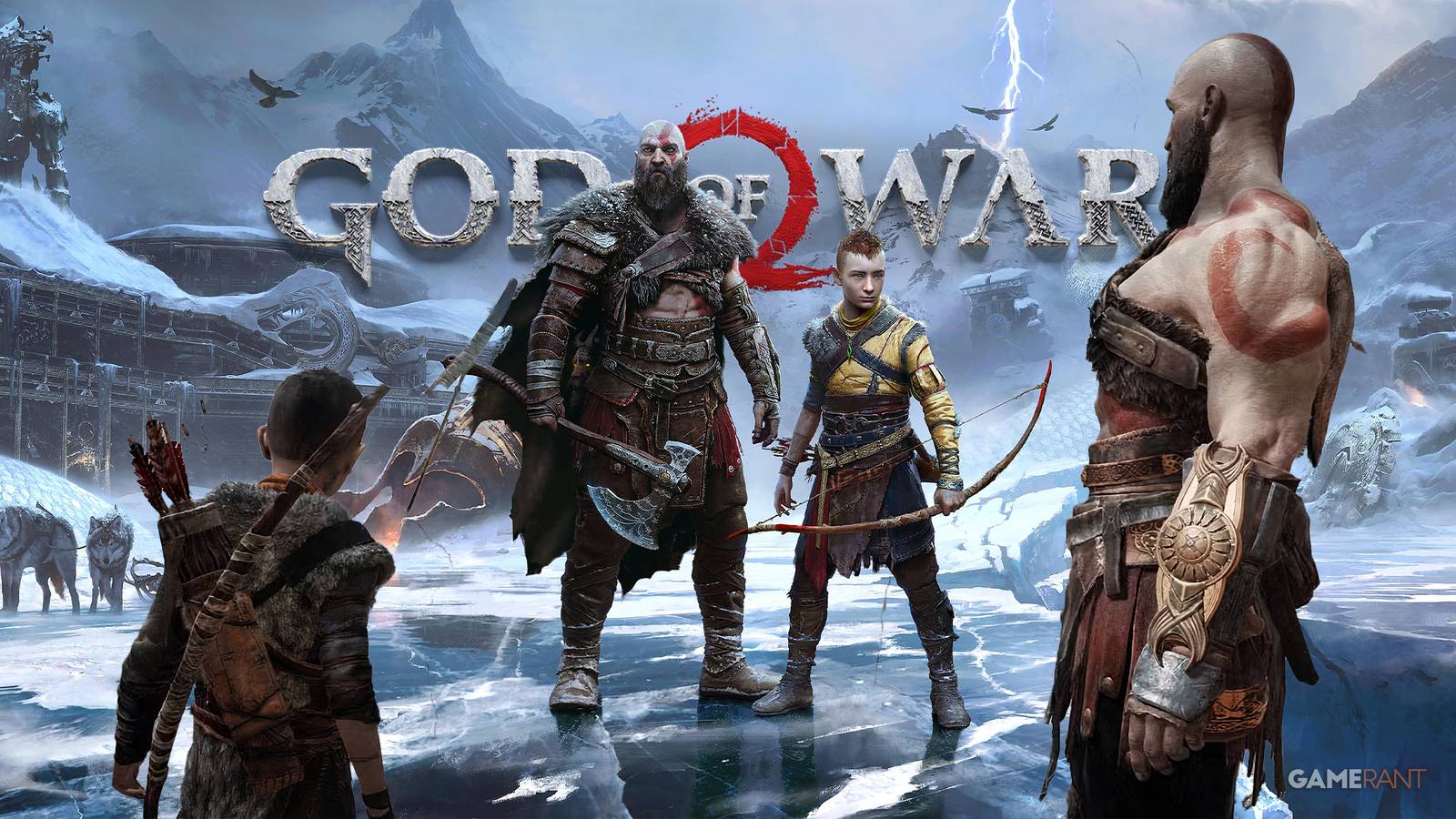 God of War 2018 and God of War Ragnarok mashup
