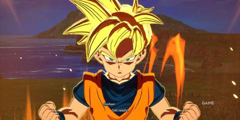 Gohan prepares for battle, featuring visual enhancements from the best mods for Dragon Ball Sparking Zero
