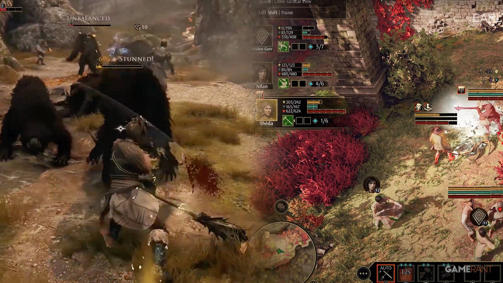 Greed Fall 2 Combat Comparison