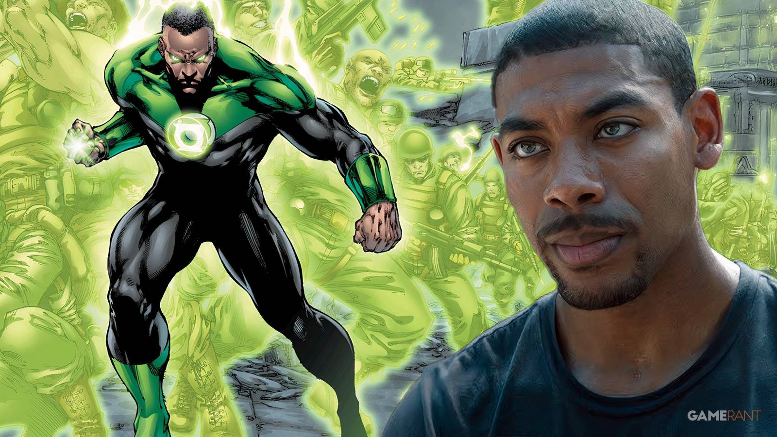 Green Lantern actor Aaron Pierre John Stewart DCU