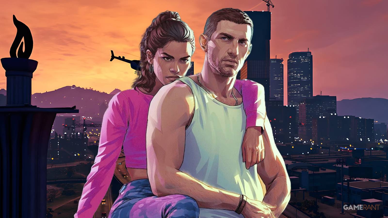 GTA 6 Vice City Jason and Lucia Overlay