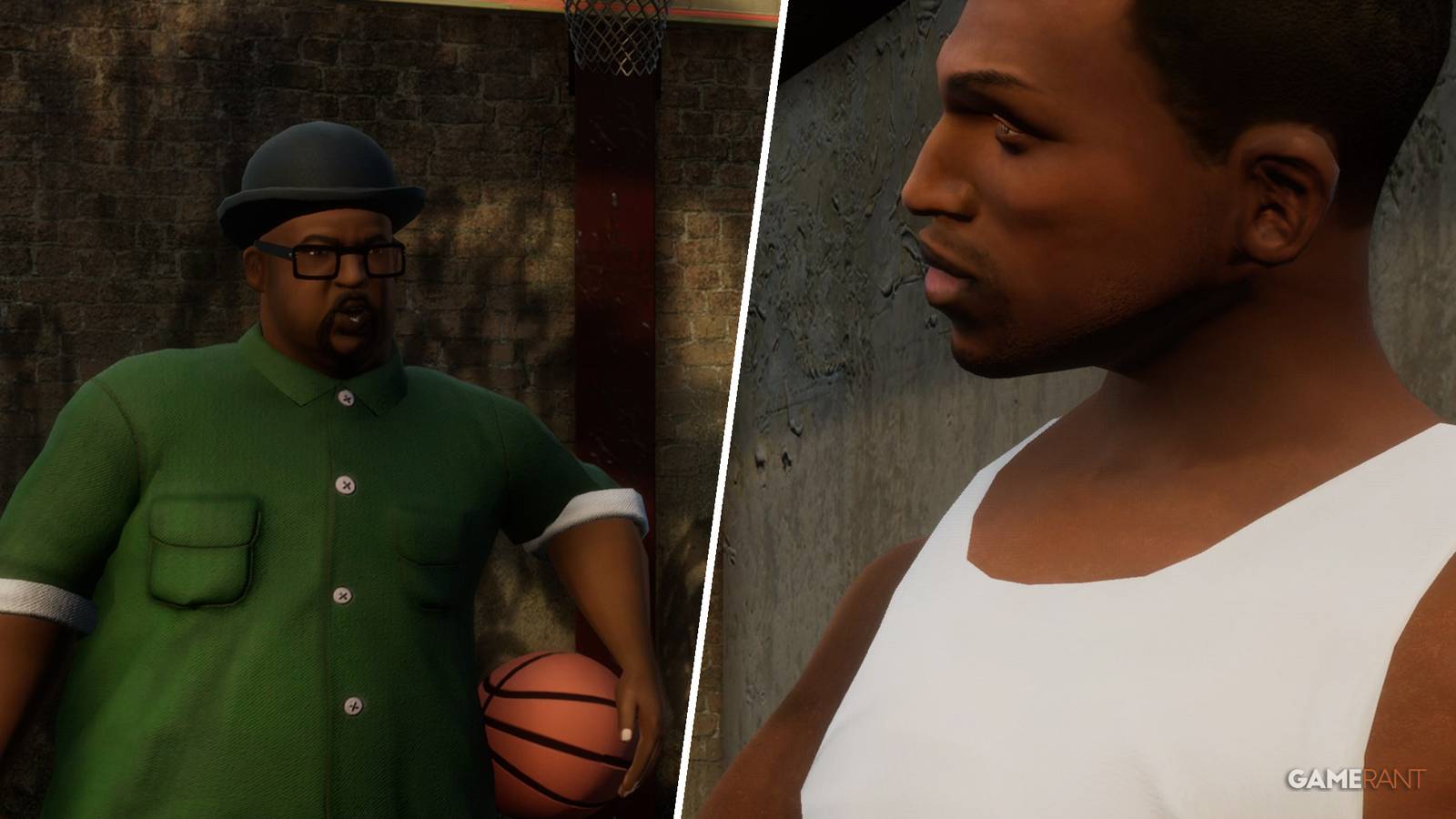 Big Smoke and CJ in GTA San Andreas