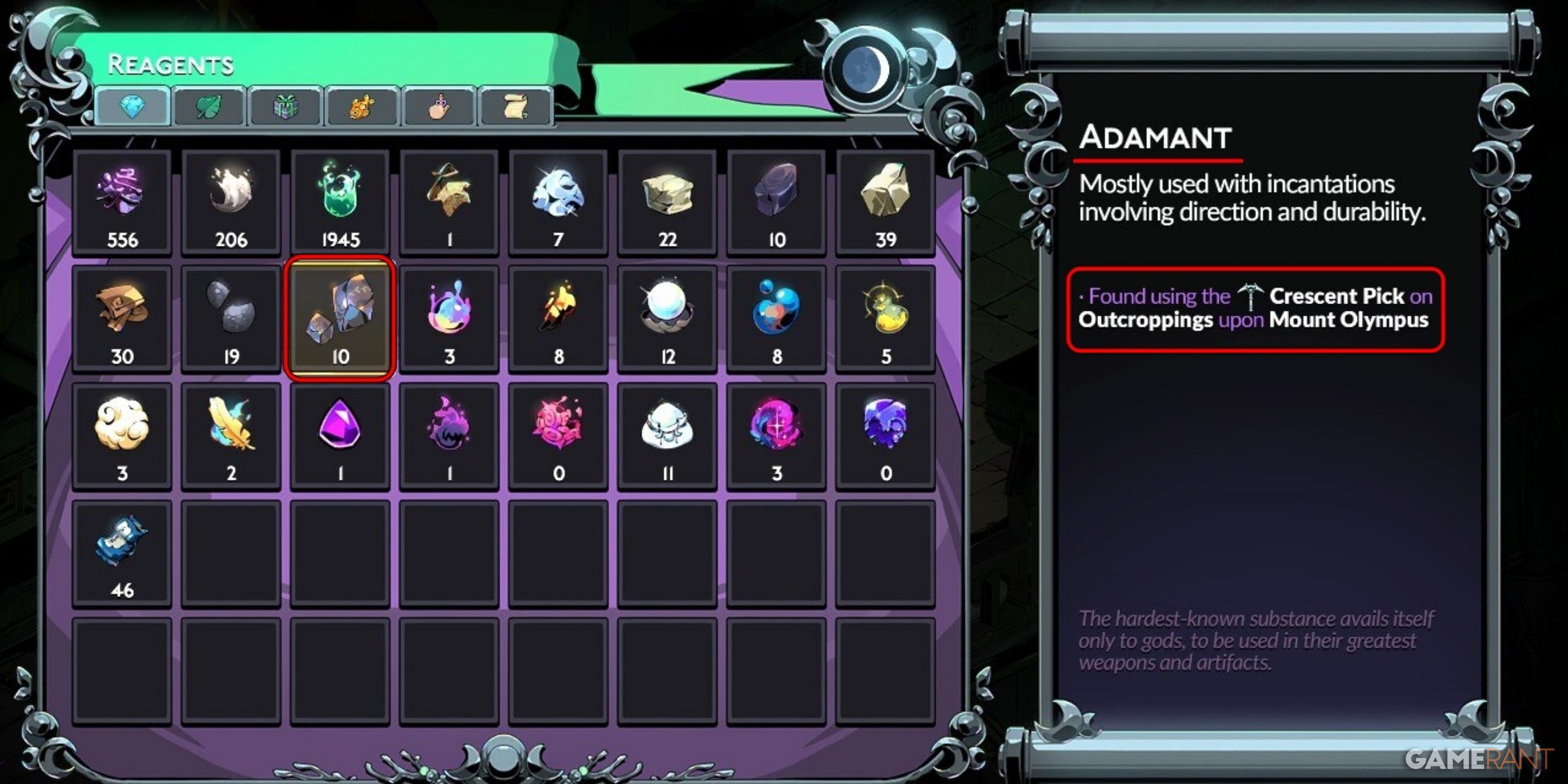 How to Find & Use Adamant in Hades 2