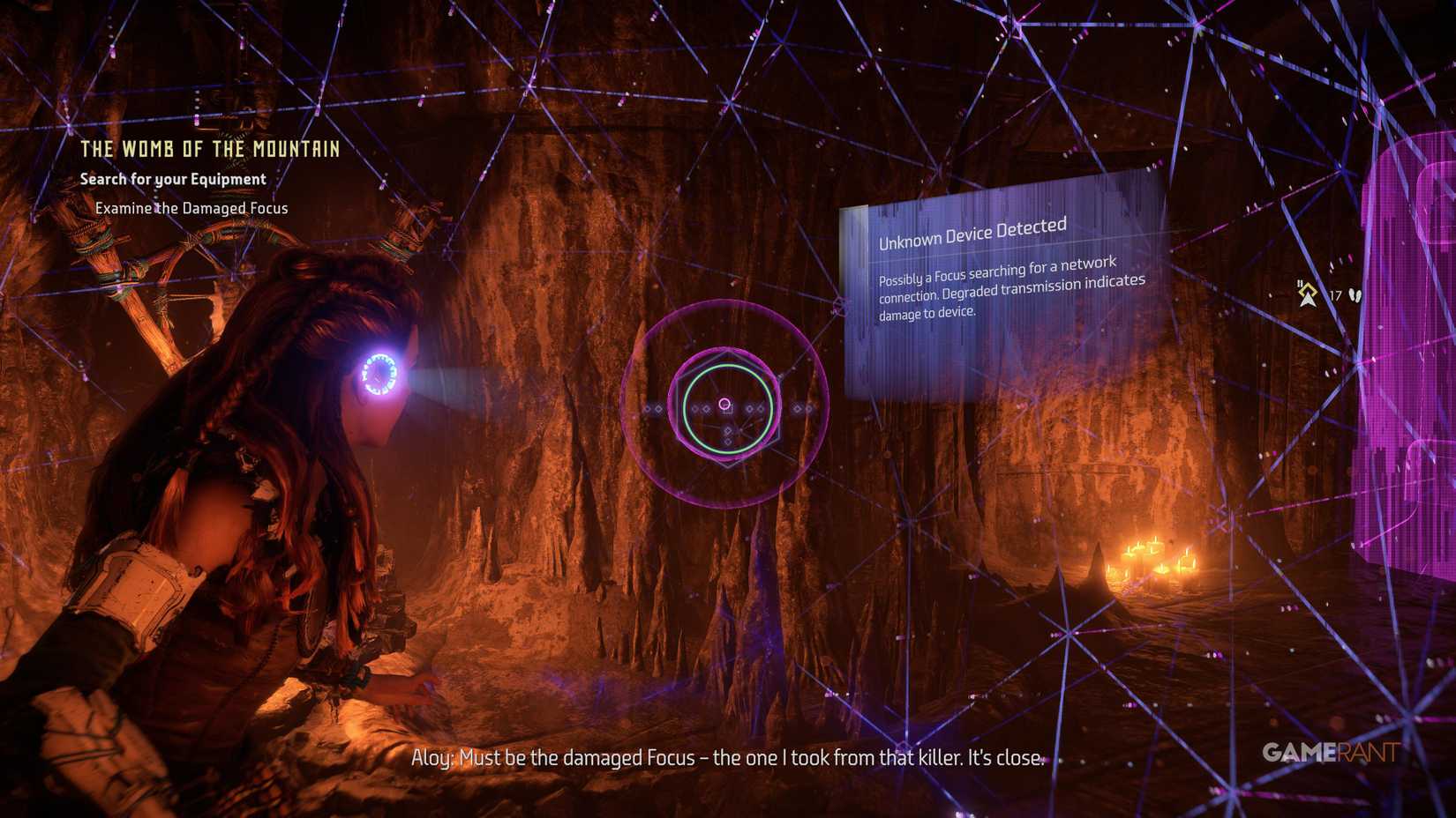 horizon zero dawn remastered the womb of the mountain walkthrough 2