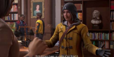 Hug Gwen's book Life Is Strange Double Exposure