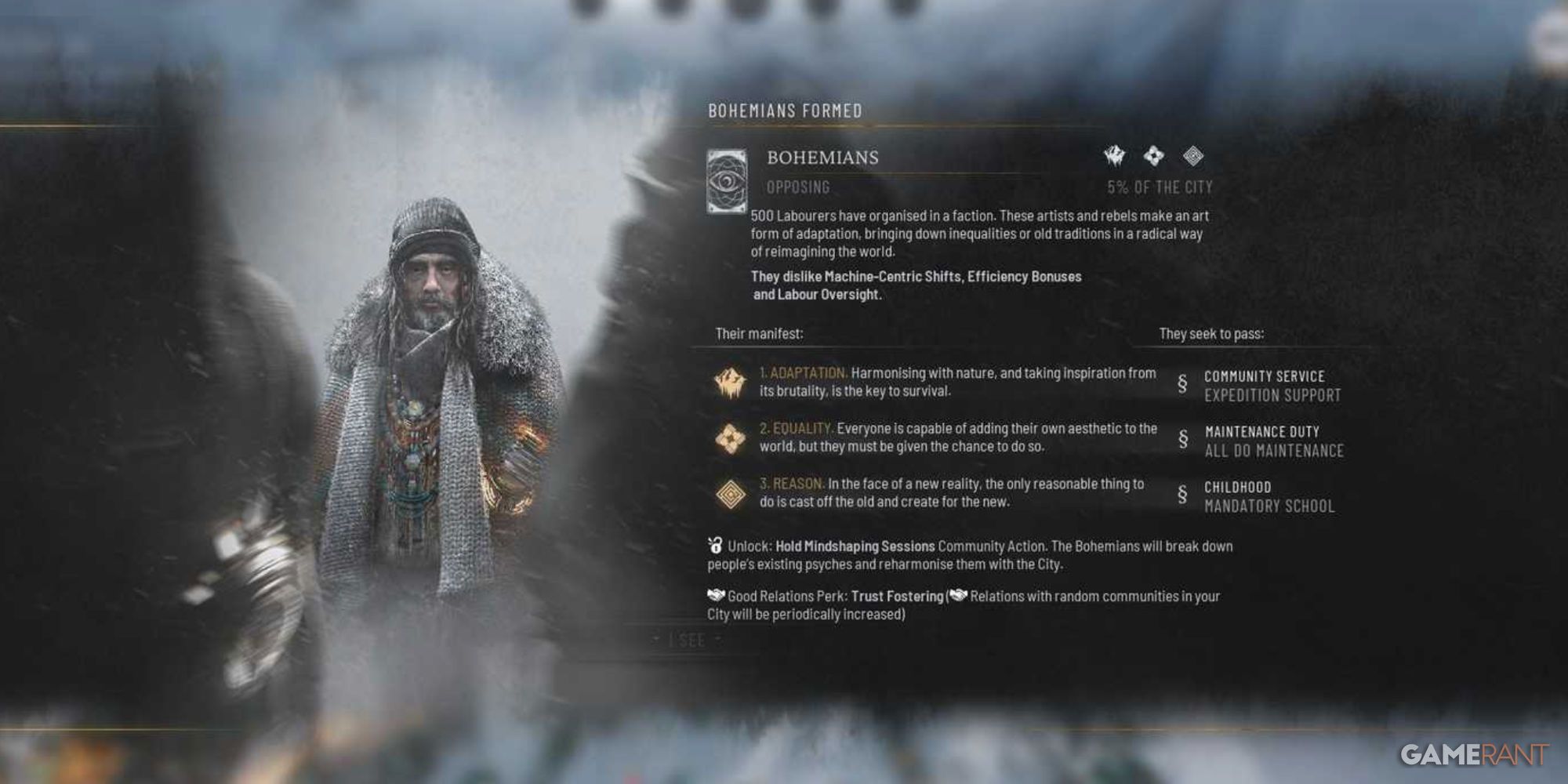 Best Utopia Builder Factions In Frostpunk 2