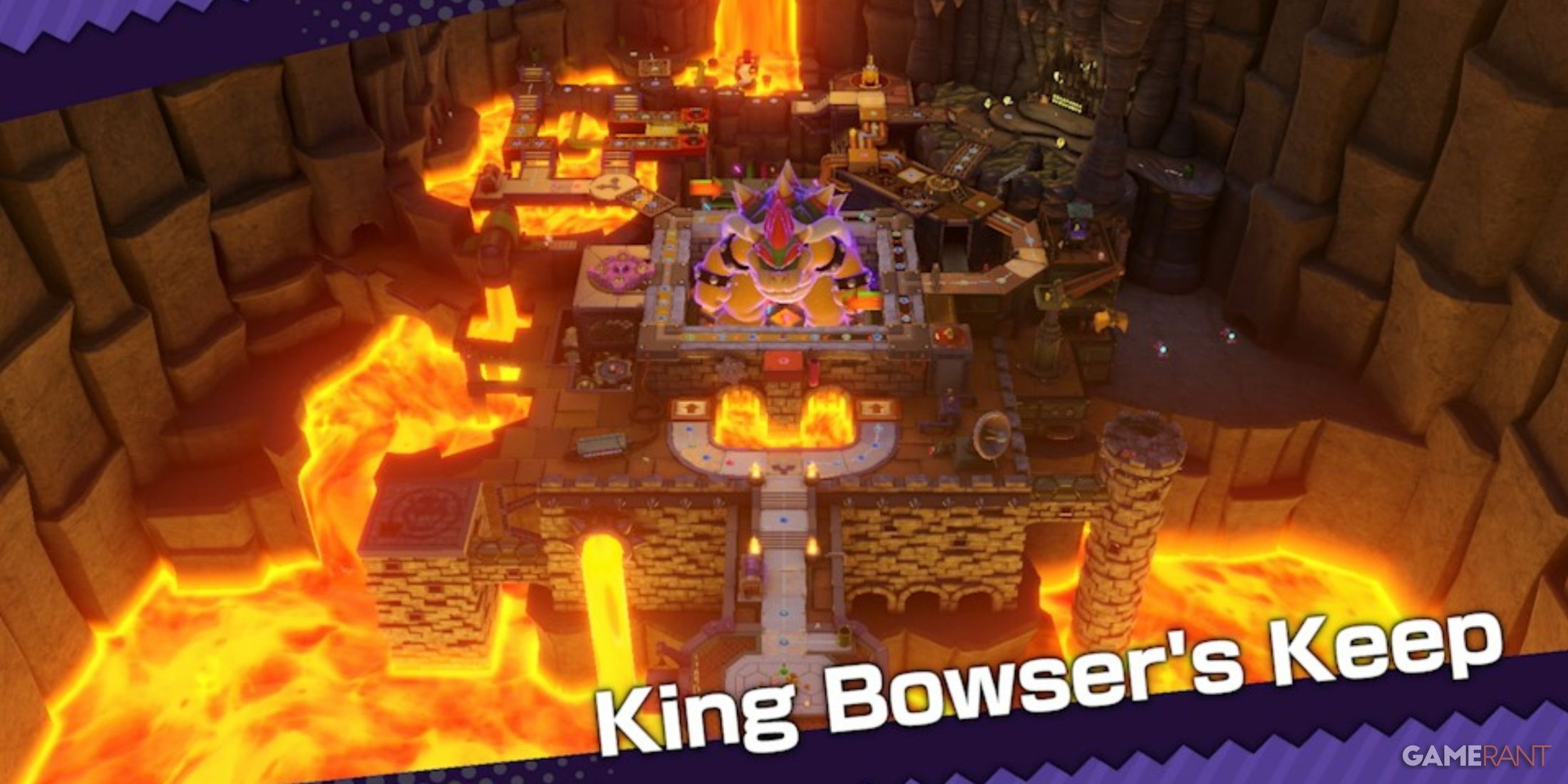 king bowser's keep title