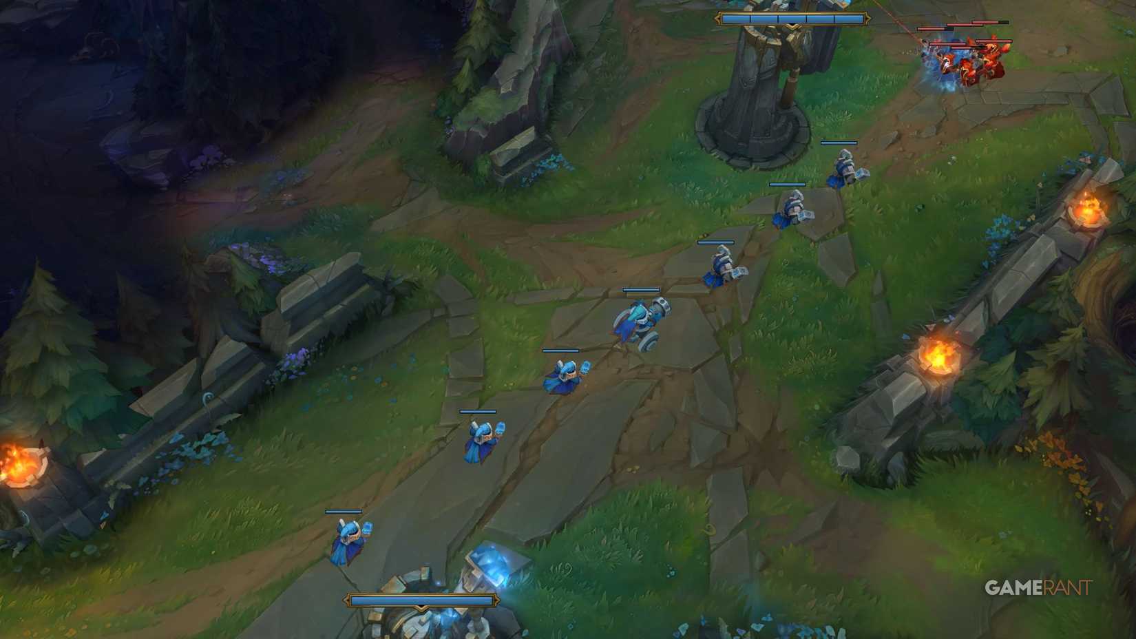 League of Legends Minion Wave