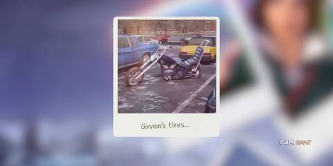 Life Is Strange ch2 Polaroids 3 Gwen's Tires