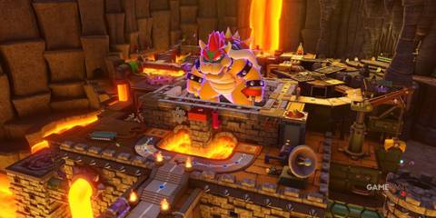 bowsers keep map layout with bowser