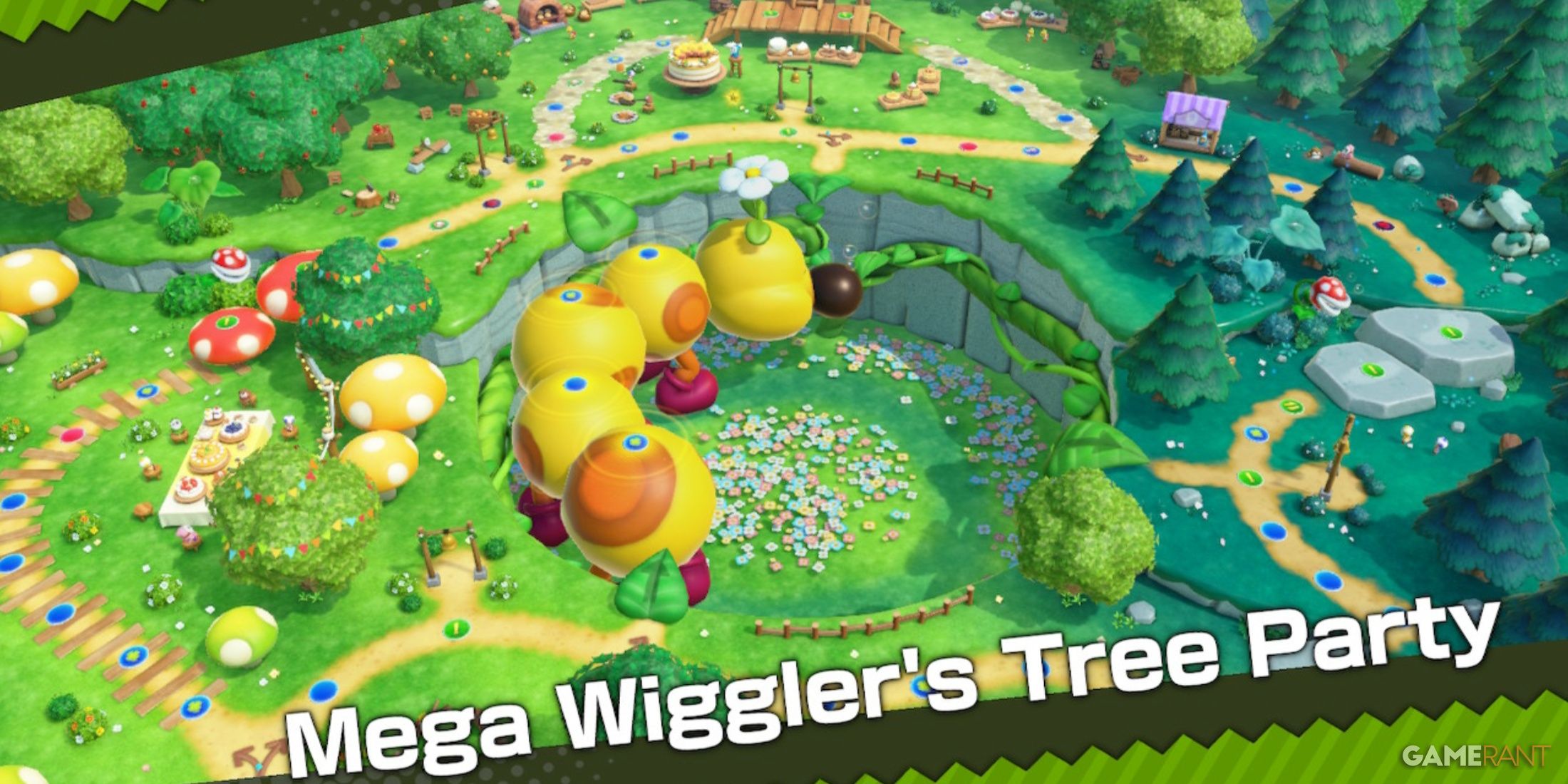 mega wiggler's tree party title image