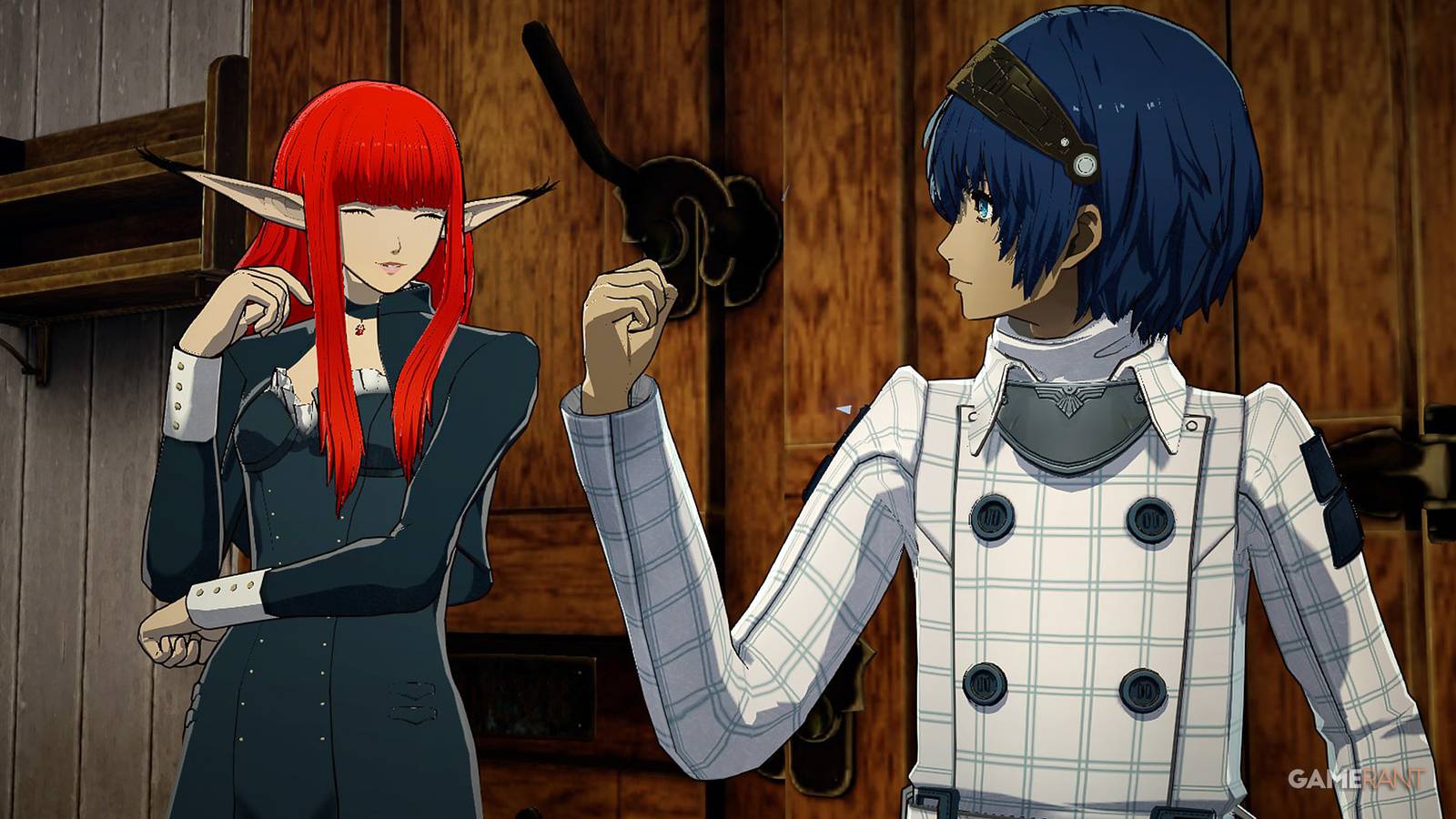 Metaphor ReFantazio protagonist next to Hulkenberg 