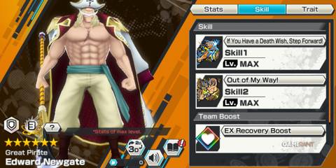 One Piece Bounty Rush Edward Newgate Great Pirate