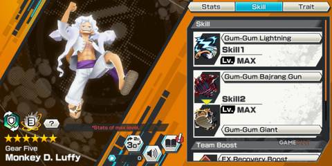 One Piece Bounty Rush Luffy Gear Five