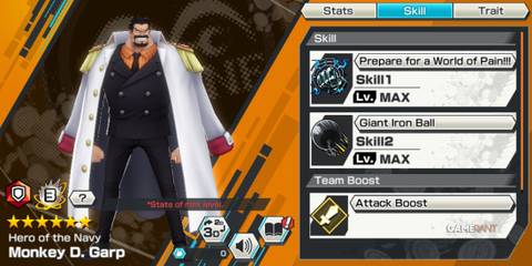 One Piece Bounty Rush Monkey D Garp