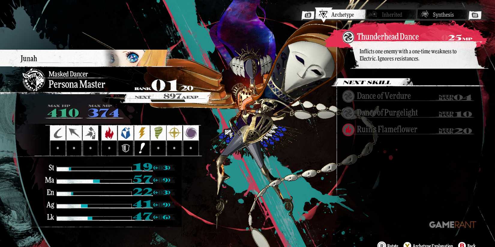 Persona Master, one of the best archetypes for Junah in Metaphor ReFantazio-1