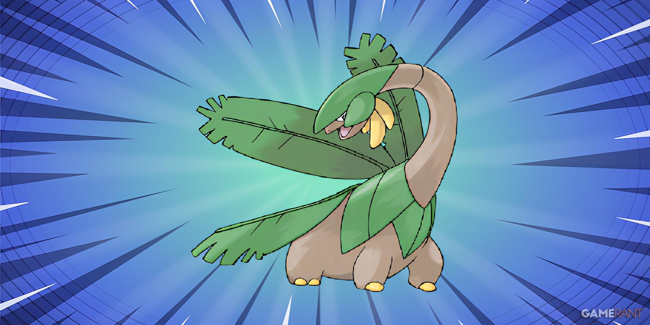 Pokemon Fan Designs Mega Evolution for Tropius