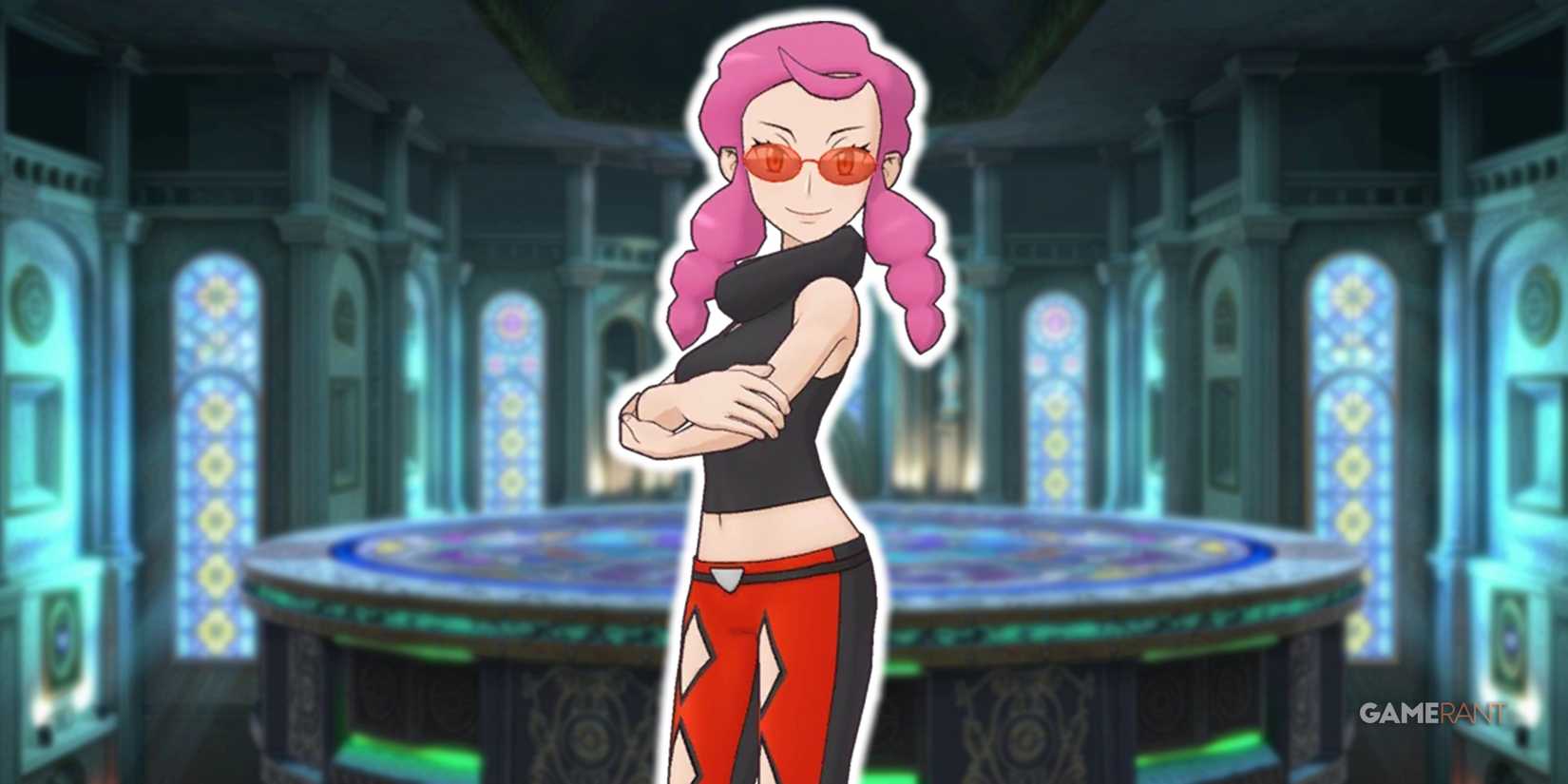 Pokemon X and Y's Fire-type Elite Four member, Malva.