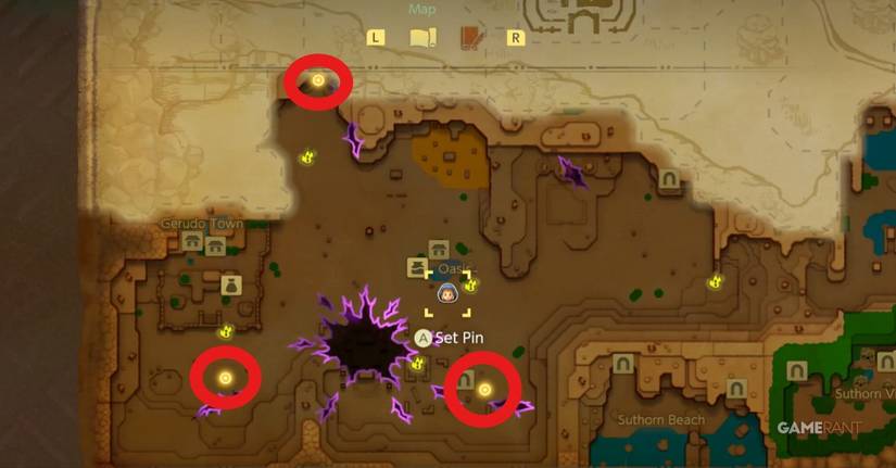 rifts in gerudo desert zelda echoes of wisdom