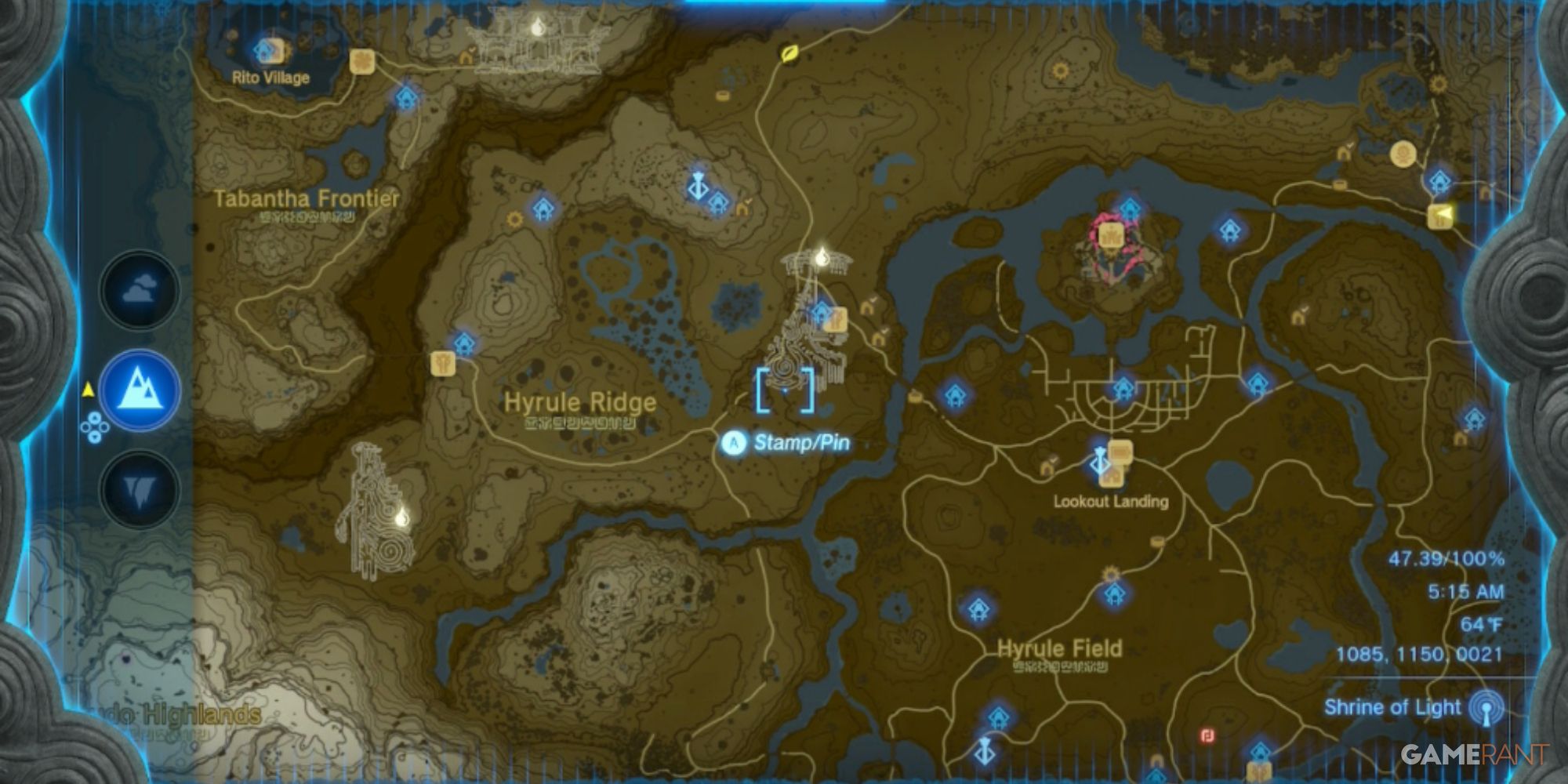 Hyrule Kingdom Map