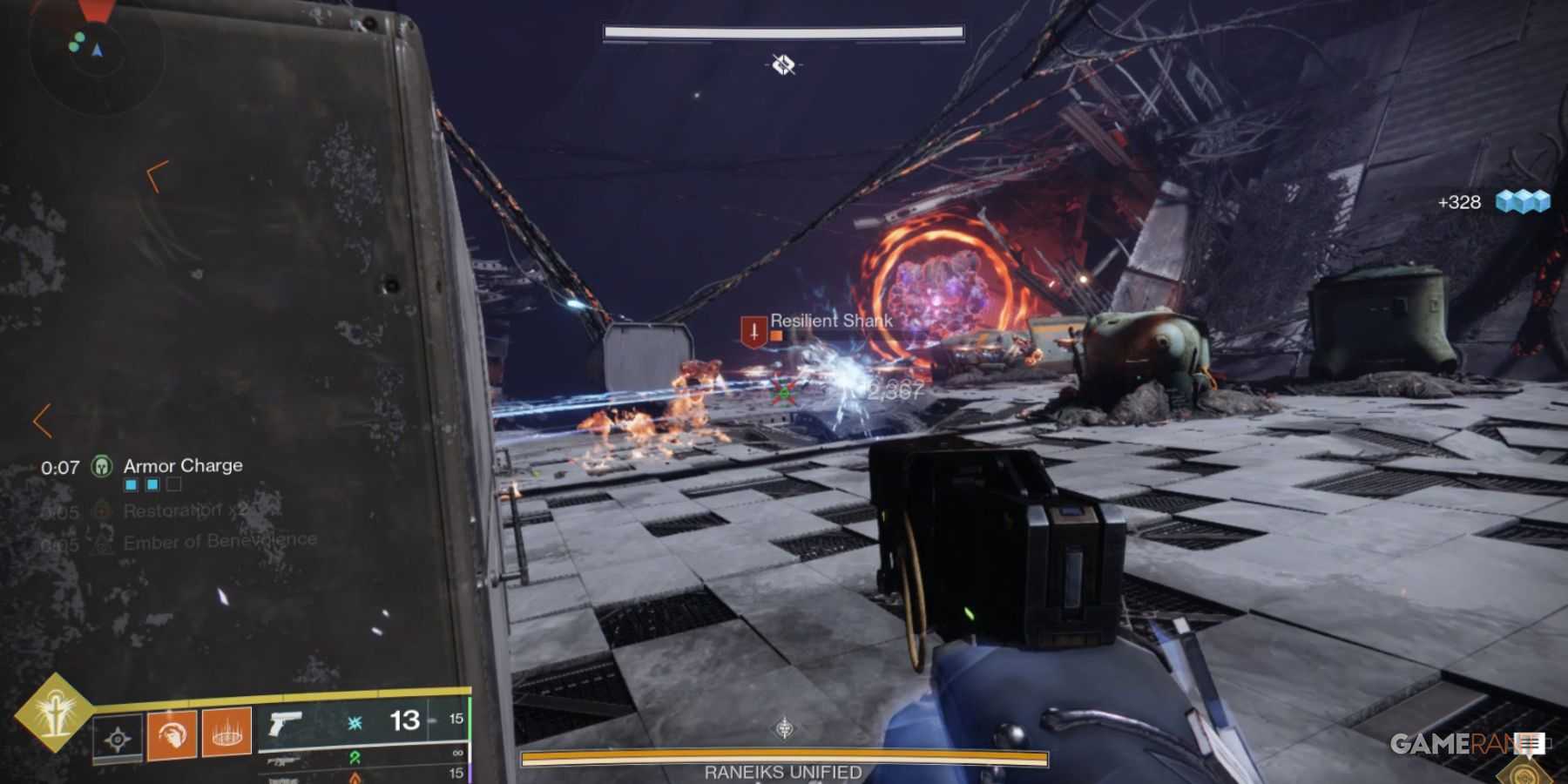 Destiny Ii Exploder Shank Destiny 2: How To Defeat Raneiks Unified In Vesper's Host Dungeon