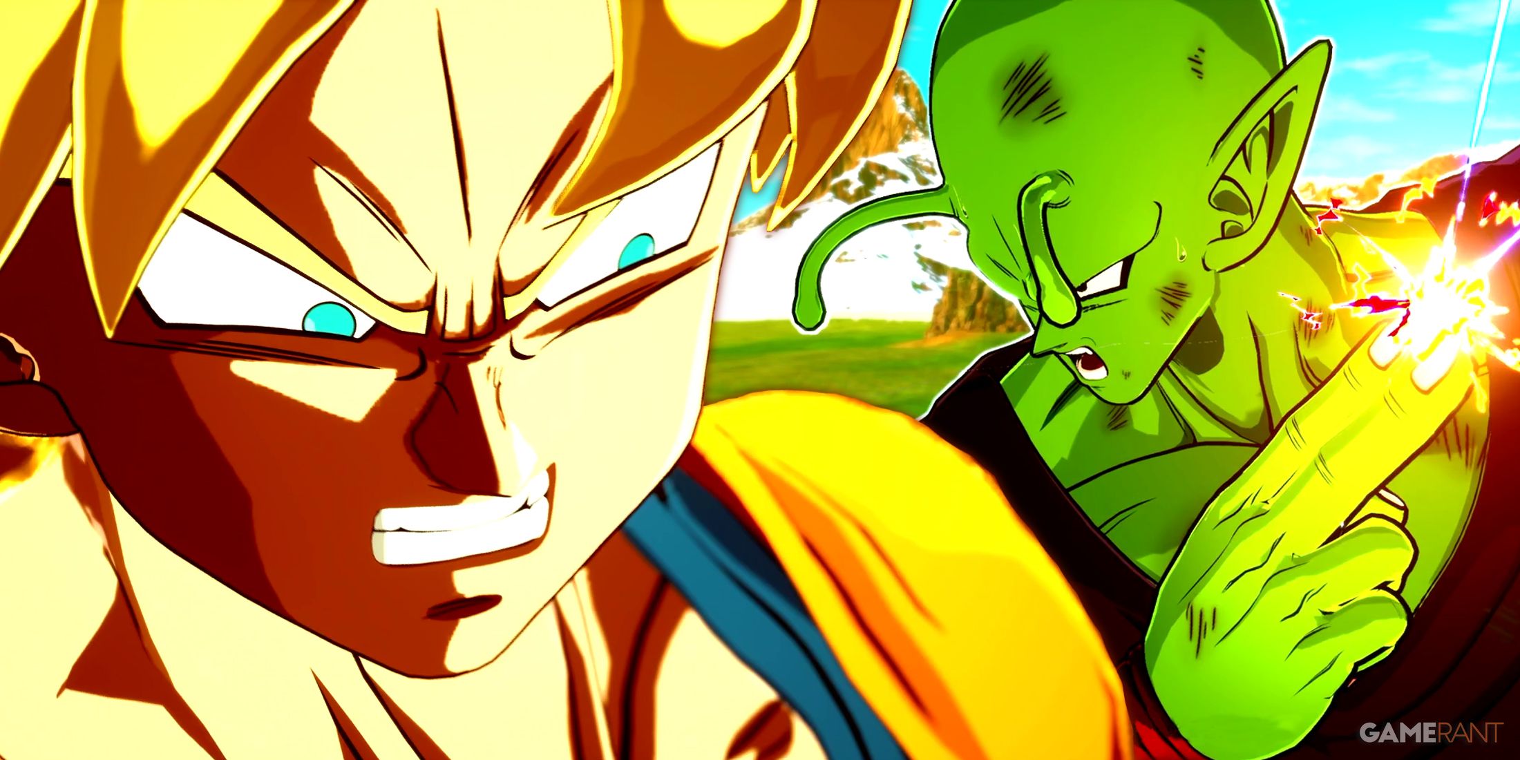 Goku and Piccolo in some of the Sparking Episodes in Dragon Ball: Sparking! ZERO